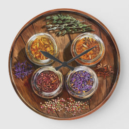 Stämpelspärr för jordbrukshus Stil Stor Klocka