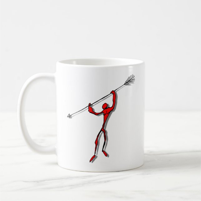 Stampil Spear Figur red Kaffemugg (Vänster)