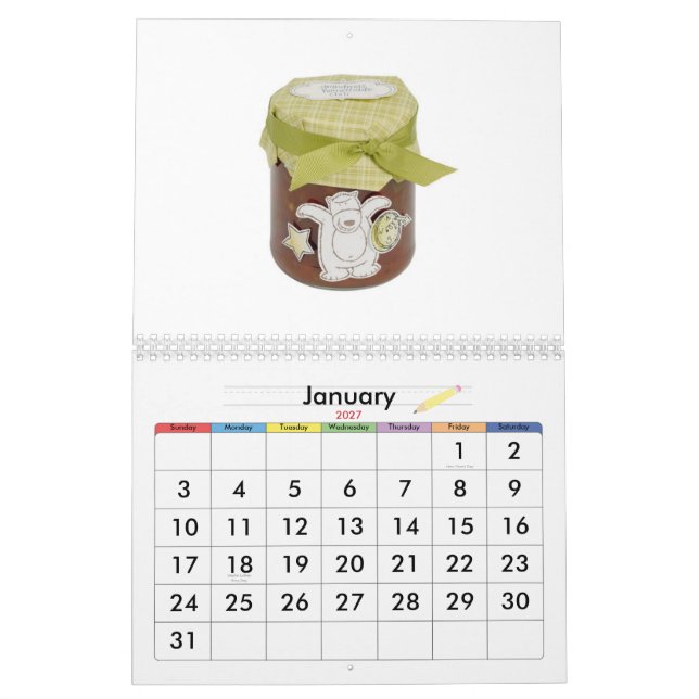 Stampin upp! Kalender (Jan 2027)