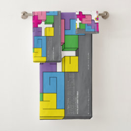 Stämpla [CMYK/RNBW] Towel