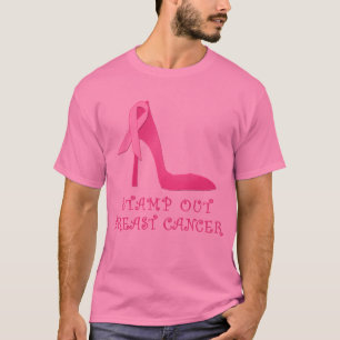 Stämpla ut bröstcancerprodukter tröja
