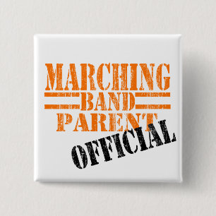 Stämplad markeringsband överordnad knapp