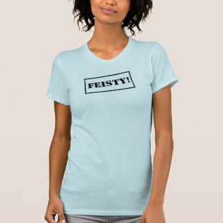 Stämplat "lättretligt! ", tee shirt