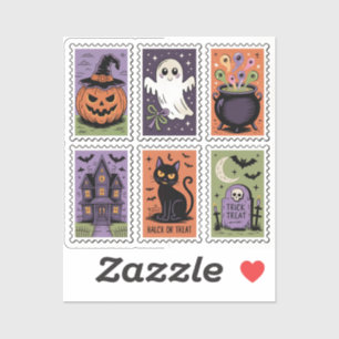 Stämplingsset för Cute Vintage Halloween -Adsible  Klistermärken