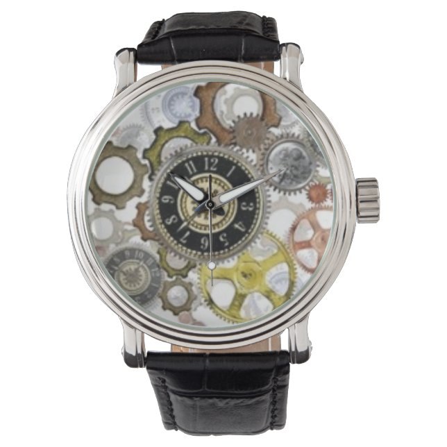 Stampunkklockur Armbandsur (Framsida)
