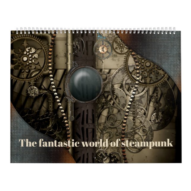 Stampunks värld kalender (Omslag)