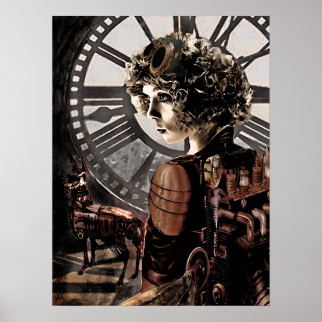 Stampunkttorn Poster (Framsidan)