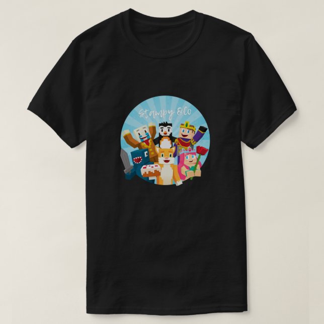 Stampy Cat och hans vänner Essential T Shirt (Design framsida)