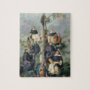 Stamträd av den Sammartin familjen, 1787 Pussel