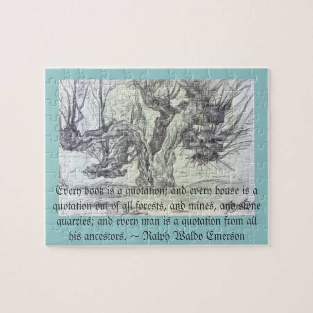 Stamträd Pussel (Horisontell)