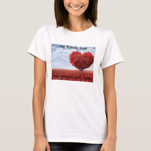 stamträd tee shirt (Framsida)