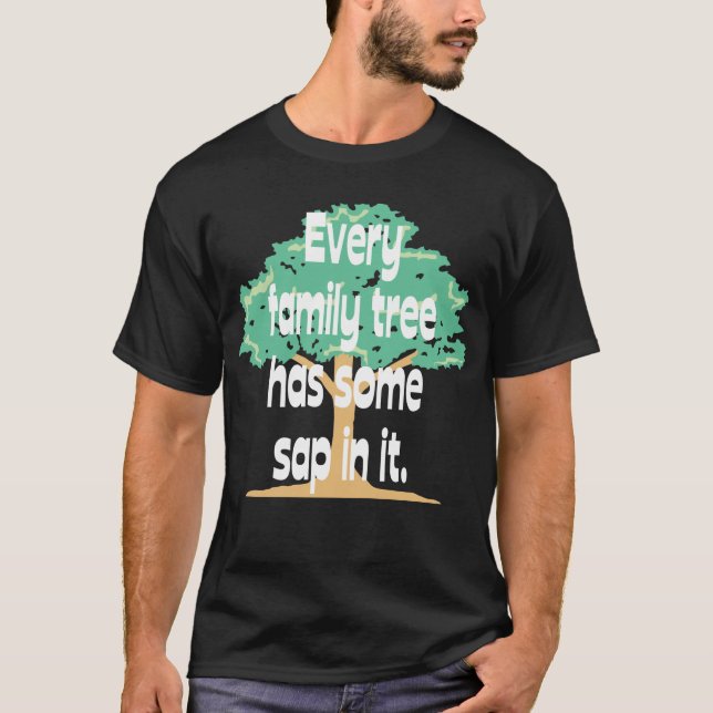 Stamträd Tee Shirt (Framsida)