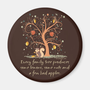 Stamträdhumor Magnet