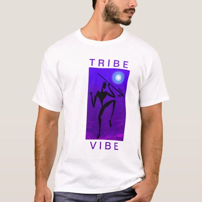 STAMVIBEViolet T Shirt (Framsida)