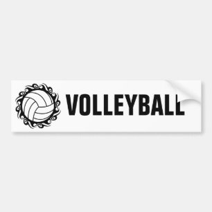 stamvolleyboll bildekal