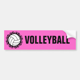stamvolleyboll bildekal
