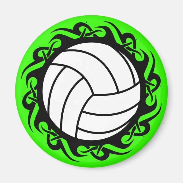 stamvolleyboll magnet (Framsidan)