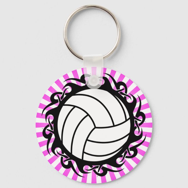 stamvolleyboll nyckelring (Framsida)