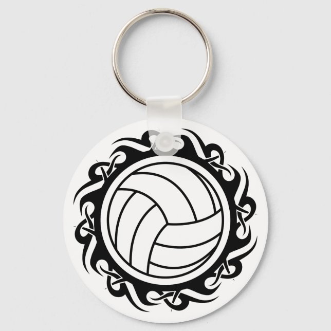 stamvolleyboll nyckelring (Framsida)
