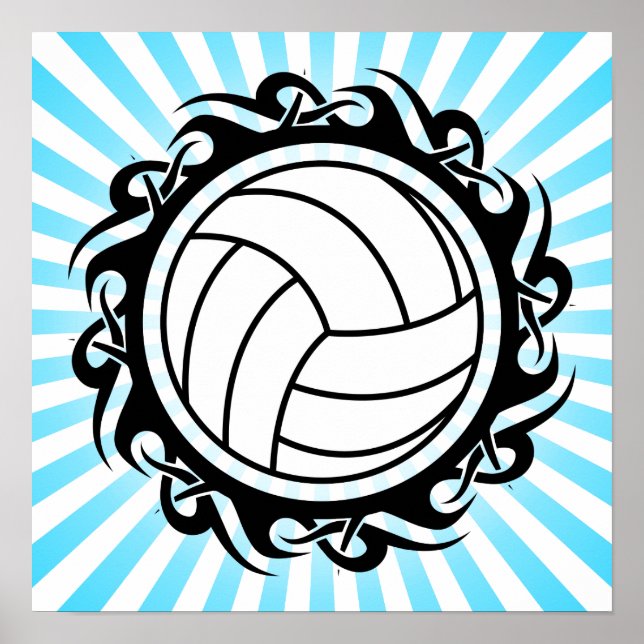 stamvolleyboll poster (Framsidan)