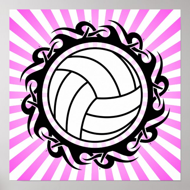 stamvolleyboll poster (Framsidan)