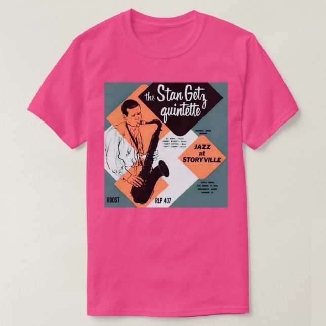 Stan Getz 4 T Shirt (Design framsida)