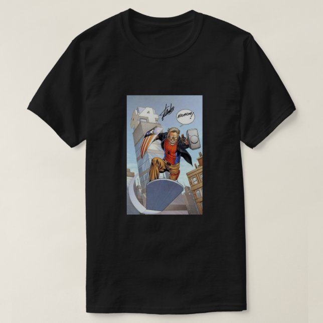 Stan lee Passande Scoop T Shirt (Design framsida)