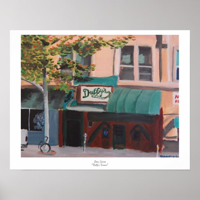 Stan Levine's "Duffy's Tavern" Skriv ut Poster (Framsidan)