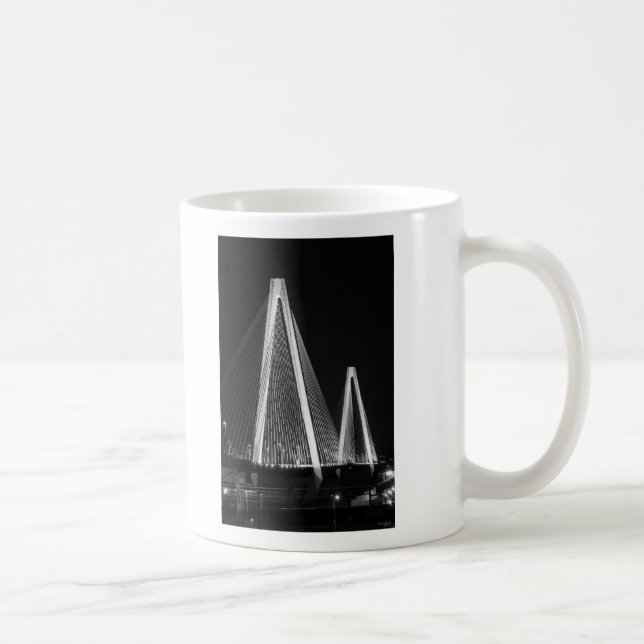 Stan Musial Veterans Bridge Grayscale Kaffemugg (Höger)