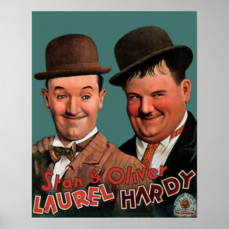 STAN OLIVER Laurel och Hardy Movie Poster