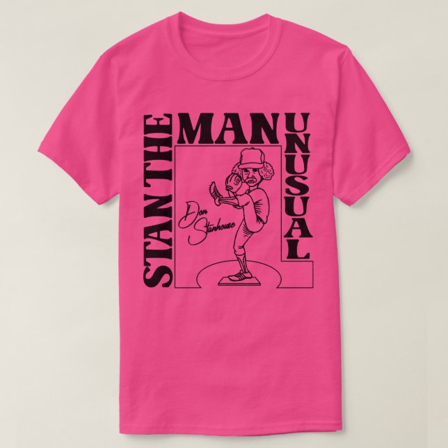 Stan the Man Unusual T Shirt (Design framsida)