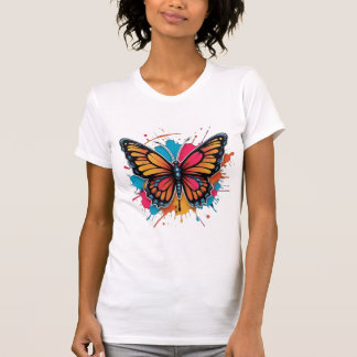 stänande fjäril t shirt