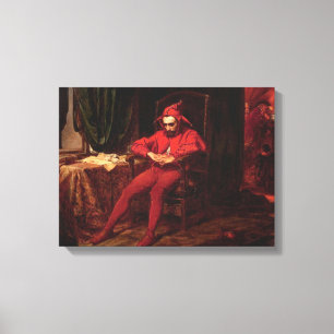 Stańczyk av Jan Matejko Canvastryck