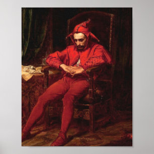Stańczyk av Jan Matejko Poster