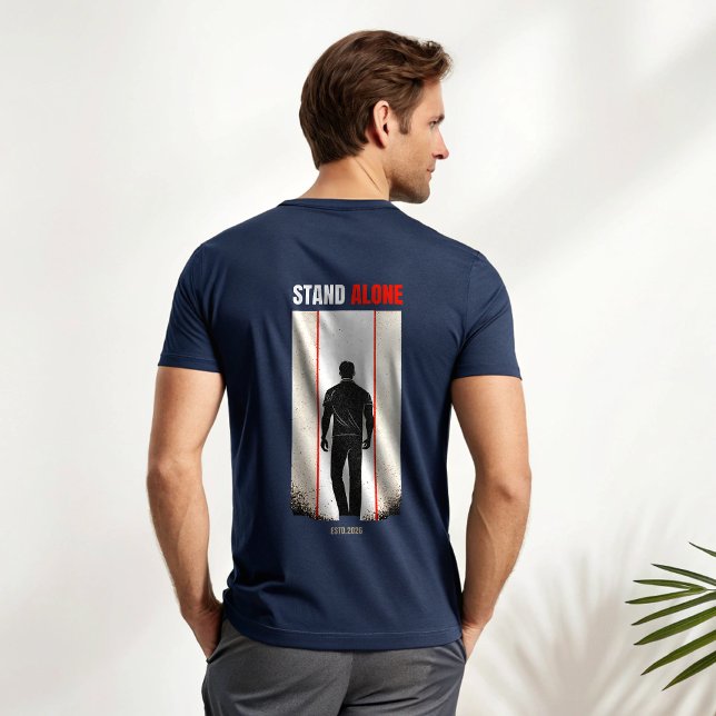 Stand Alone Alpha Male T-Shirt | Ensam Varg  (Skapare uppladdad)