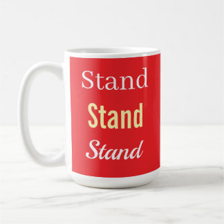 Stand Logo Röd   Kaffemugg