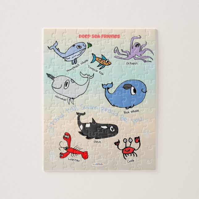 Stand Tall - Deep Sea Puzzle Pussel (Vertikal)