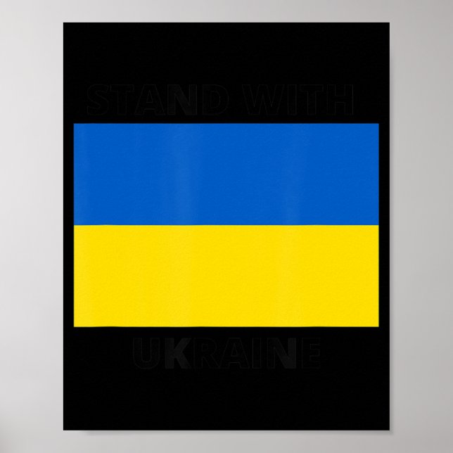 Stand with Ukraine  Poster (Framsidan)