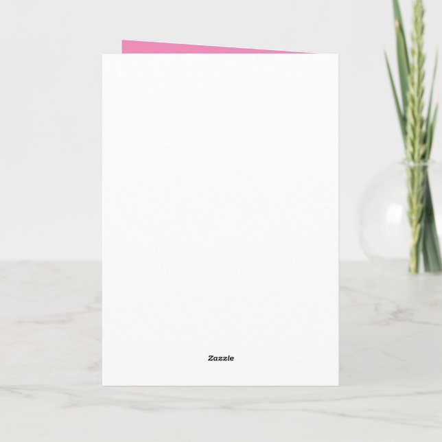 Standard, 12,7 cm x 17,8 cm, mappat gratulationsko kort (Baksida)