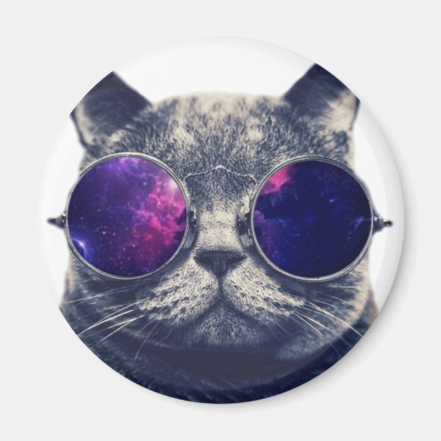 Standard, 2,4-tums runda magnet (Framsidan)