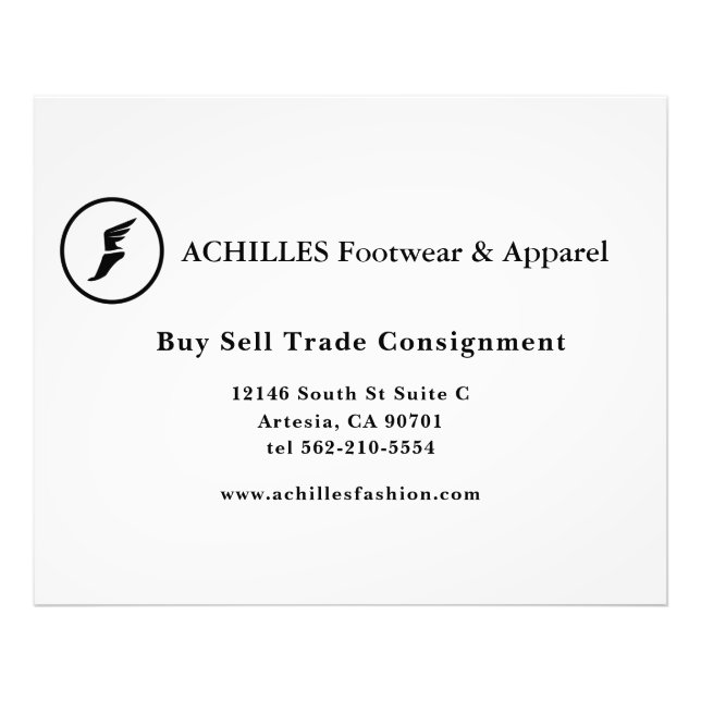 Standard, 3,5 tum x 2,0 tum Affärskort Flyer Fototryck (Framsidan)