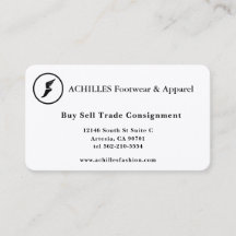 Standard, 3,5 tum x 2,0 tum Affärskort