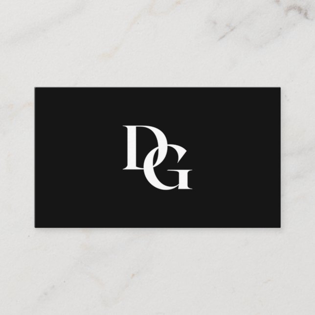 Standard, 3,5 tum x 2,0 tum Affärskort Visitkort (Framsida)