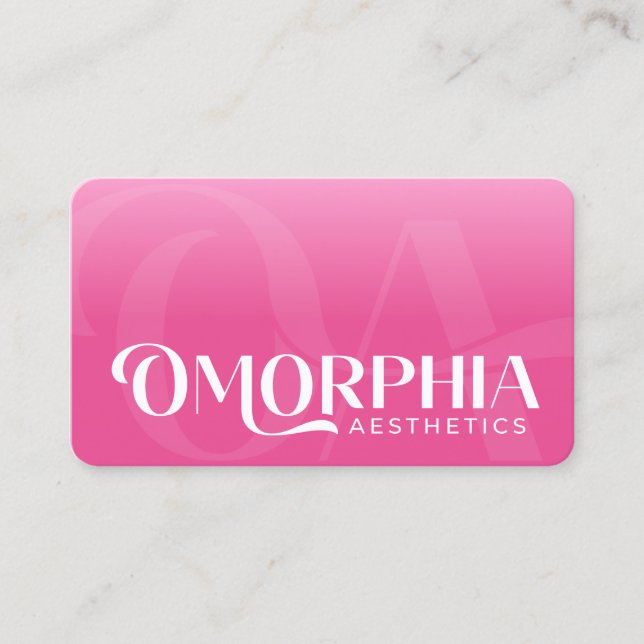 Standard, 3,5 tum x 2,0 tum Affärskort Visitkort (Framsida)