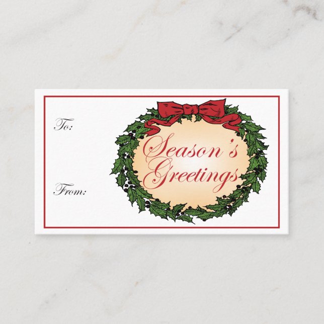 Standard, 3,5 tum x 2,0 tum Affärskort Visitkort (Framsida)