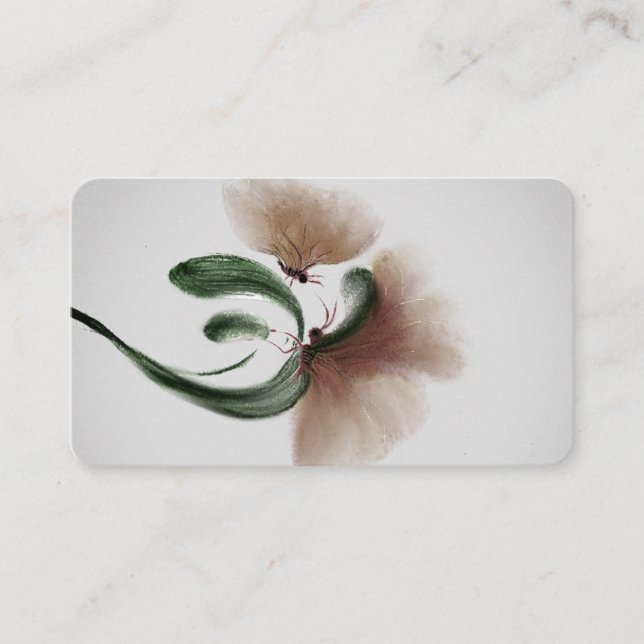 Standard, 3,5 tum x 2,0 tum Affärskort Visitkort (Framsida)