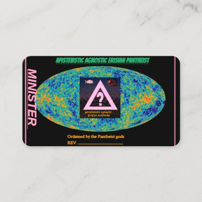 Standard, 3,5 tum x 2,0 tum Affärskort Visitkort (Framsida)