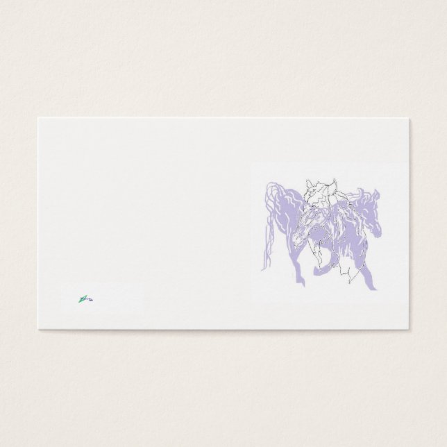 Standard, 3,5 tum x 2,0 tum, standardprojektionsyt visitkort (Framsidan)