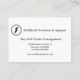 Standard, 3,5-tums x 2,0-tums Affärskort Flyer-fot Visitkort