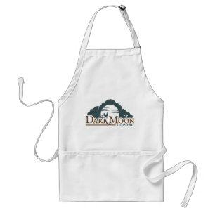 Standard Apron - Mörk Måne Cuisine Branded Förkläde